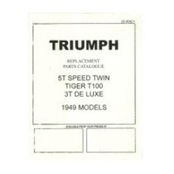 Triumph Ersatzteilbuch 1949